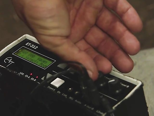 BDSM anal with bound blonde slave Gabi Gold