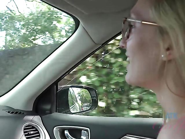 Underwater pussy of his skinny dipping girlfriend Victoria Gracen