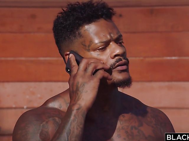 Short hair interracial bikini babe with big titties Skye Blue likes that BBC