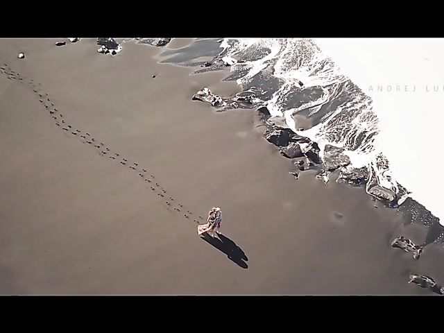 Olivia Sin & Emylia Argan - Sensual lesbian love by the ocean 