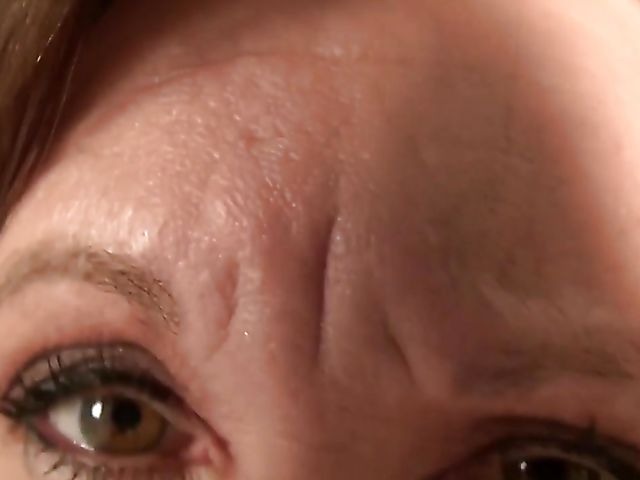 Pantyhose mature Auntie Marie fingers herself and wants to suck your cock