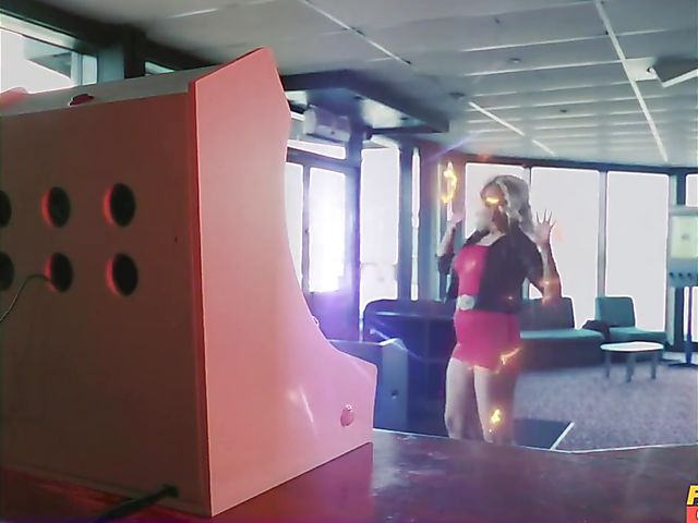 Louise Lee - Big titty British MILF MMF 3some with karate boys