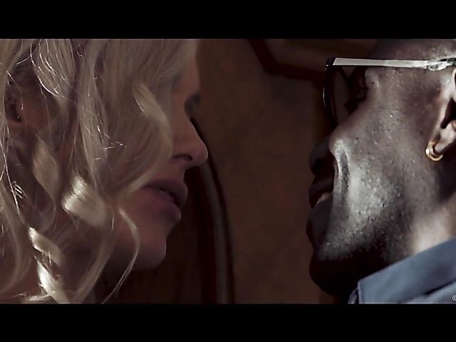 Angelika & Joss Lescaf  - Blonde interracial dream come true with the blackest cock ever