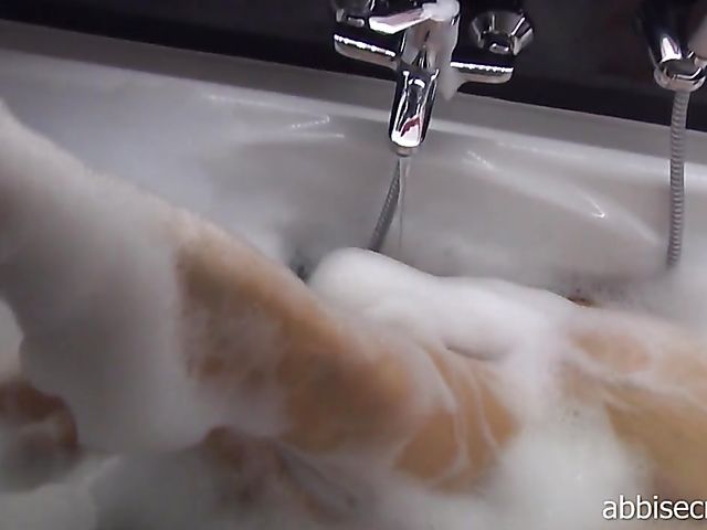 Abbi Secraa - Bubble bath and soapy humongous tits