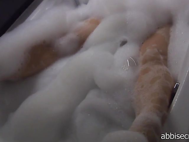 Abbi Secraa - Bubble bath and soapy humongous tits