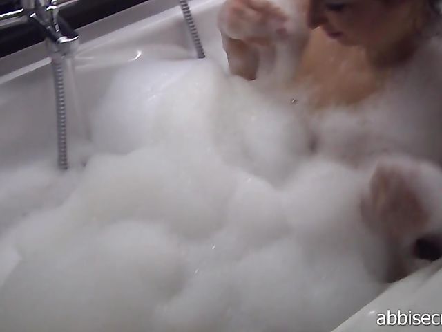 Abbi Secraa - Bubble bath and soapy humongous tits