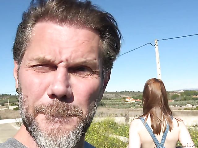 Sex adventure of redheaded Spanish teen Denise Martin and Nacho Vidal 