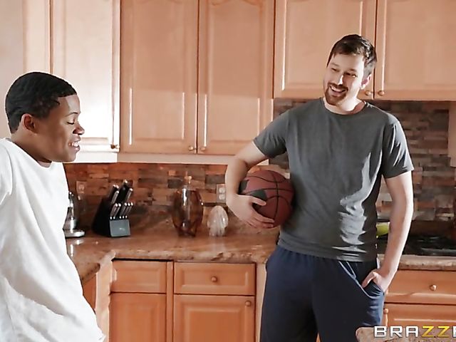 Krissy Lynn interracial bath anal and titjob with lucky black boy Lil D  