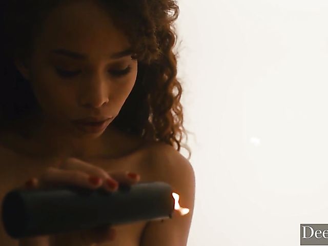 Ebony submissive girl Cecilia Lion gets railed by Mick Blue