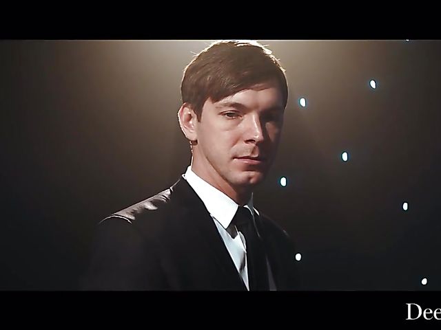 Hardcore fuck in fishnets with hot actress Mia Melano on stage