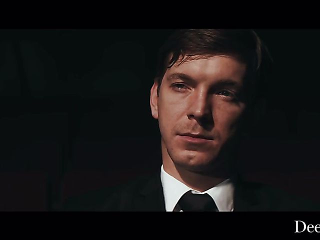 Hardcore fuck in fishnets with hot actress Mia Melano on stage