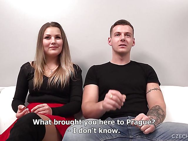 Czech casting POV foursome with Nicol and her boyfriend