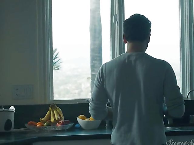 Slim MILF Silvia Saige loves her lover's tattooed body and hard cock