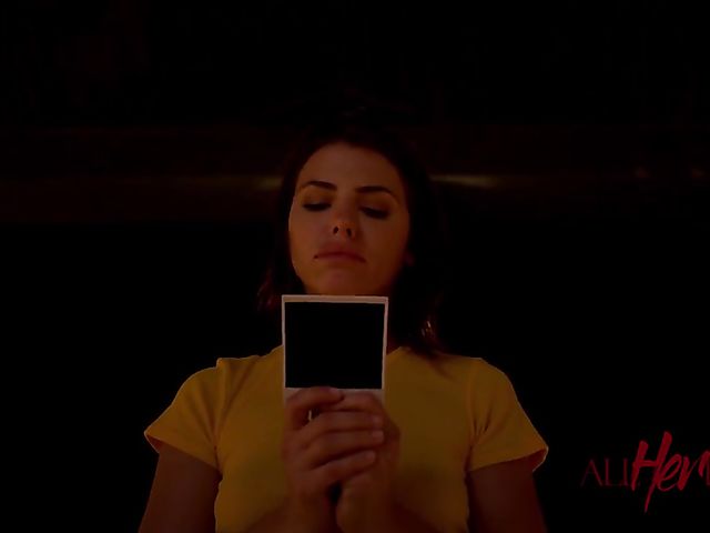 Mona Wales and Adriana Chechik lesbian spiritual meditation in the night