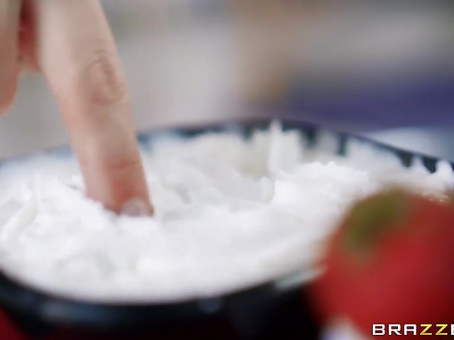 Anal massage for big breasted blonde Kenzie Taylor