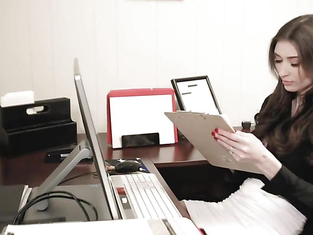 MILF secretary Angelina Diamanti gets pounded by her dirty boss