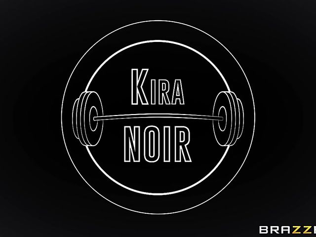 Interracial gym fuck with fit ebony babe Kira Noir