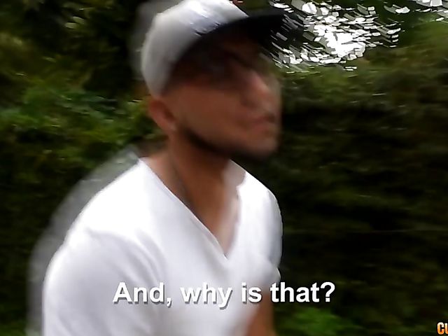 Wild outdoor sex by the river with busty Colombian slut Amaranta Hank