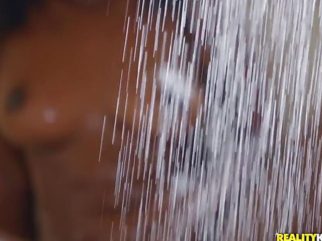 White boy helps black teen Daizy Cooper to stop masturbating