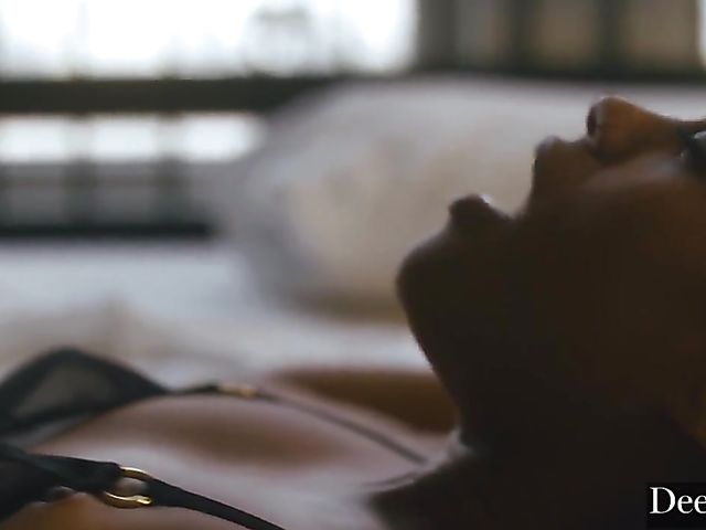 Scarlit Scandal - Handcuffed ebony rough fucked by Small Hands