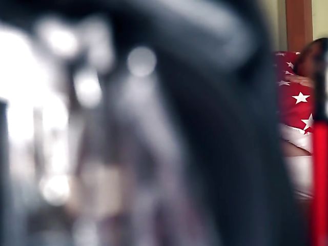 Interracial teen Alya Stark gets a black cock for breakfast in the hostel