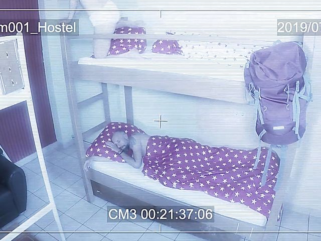 Interracial teen Alya Stark gets a black cock for breakfast in the hostel