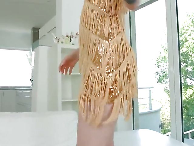 Small tits long legs anal with hot chick Milena Devi