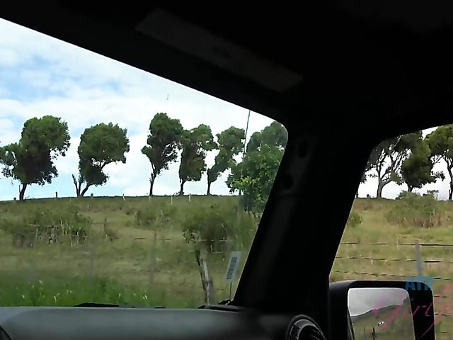 POV outdoor quickie with his bikini girlfriend Chloe Temple