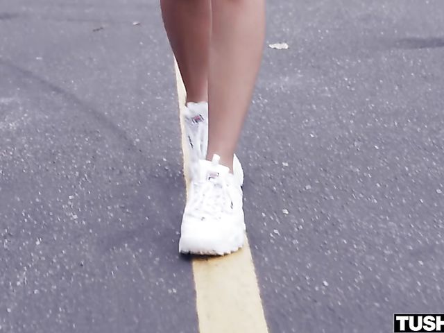 Raven haired hottie Ariana Marie anal screwed for Tushy