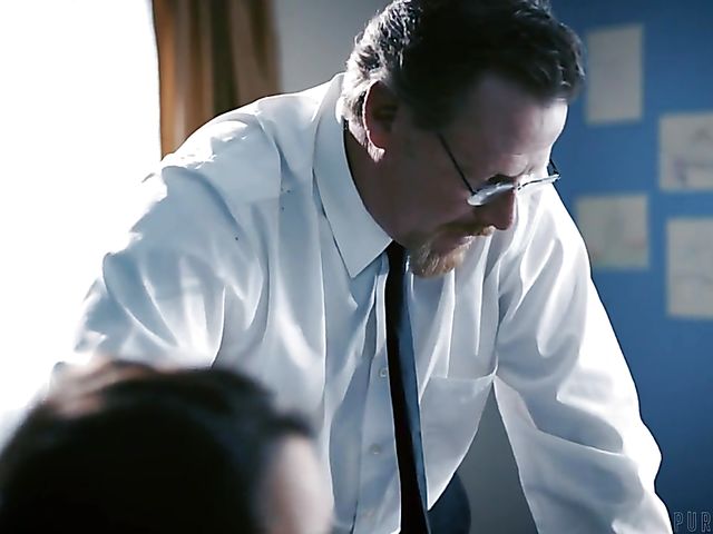 Pervy old bishop Dick Chibbles fucks naive cute latina Alina Lopez