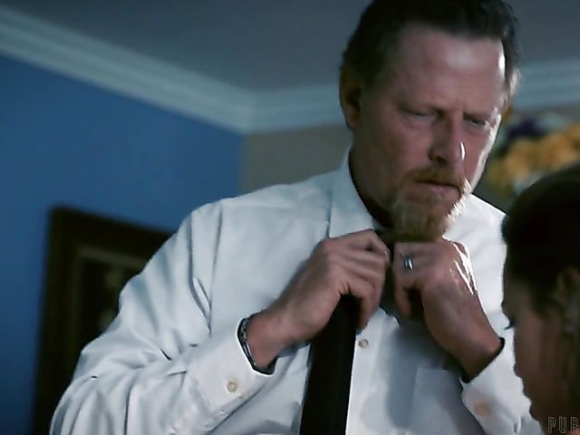 Pervy old bishop Dick Chibbles fucks naive cute latina Alina Lopez