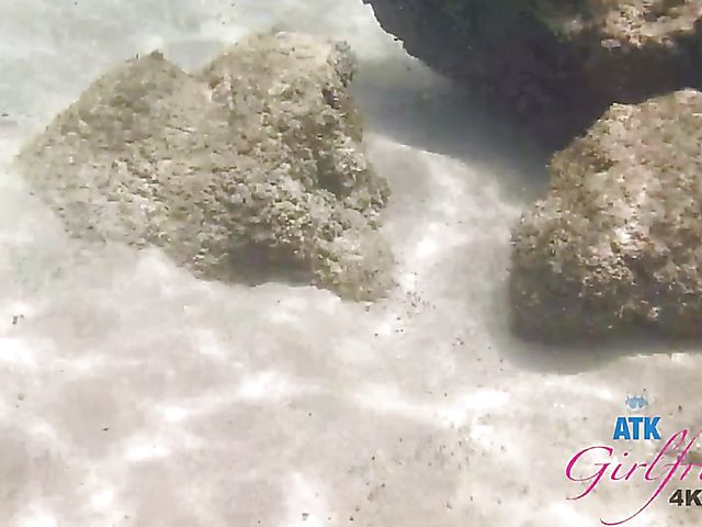 His pretty girlfriend Melody Marks is proud of her nice tits