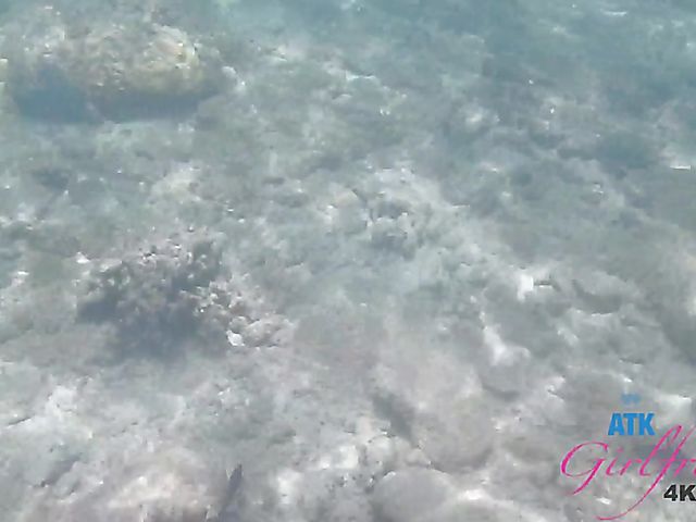 His pretty girlfriend Melody Marks is proud of her nice tits