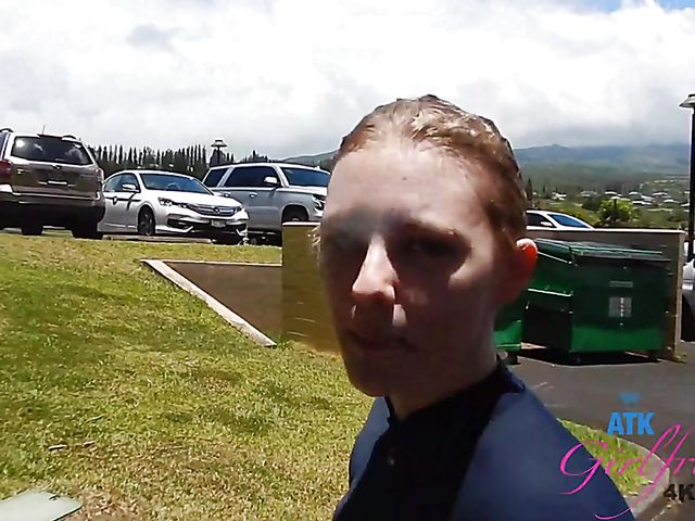 His pretty girlfriend Melody Marks is proud of her nice tits