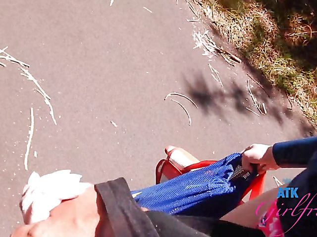 His pretty girlfriend Melody Marks is proud of her nice tits