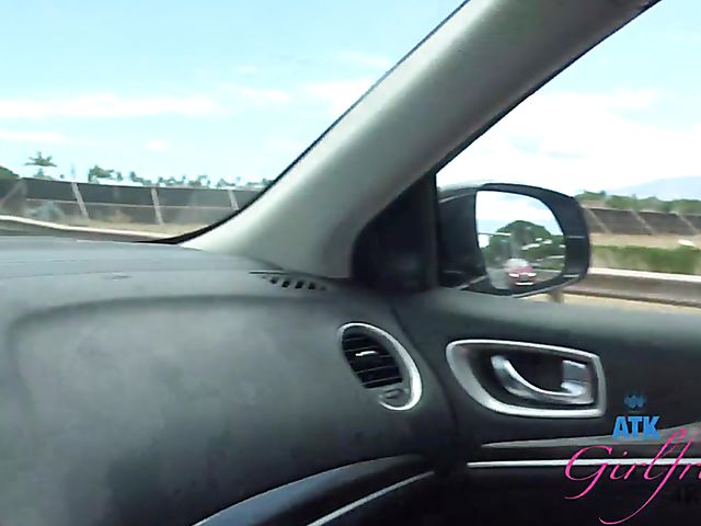 His pretty girlfriend Melody Marks is proud of her nice tits