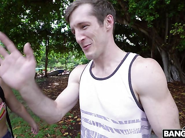 Sex adventure of busty natural latina Nina Lopez