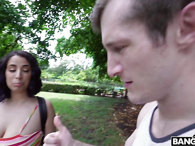 Sex adventure of busty natural latina Nina Lopez