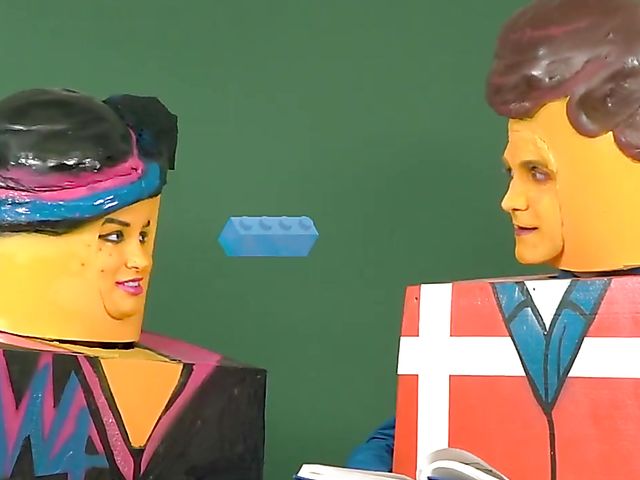 The Lego Movie XXX parody with Gabriella Paltrova and Donnie Rock