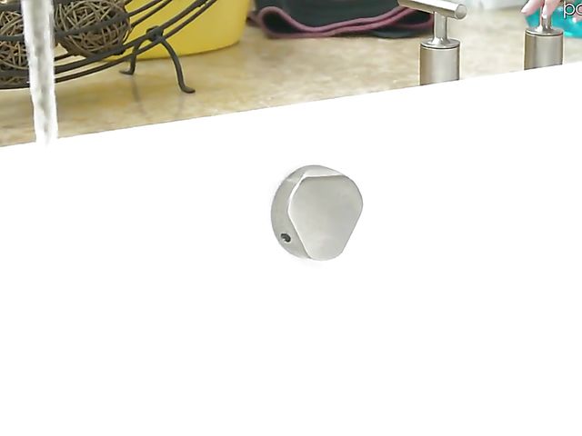 Teen babe Kyler Quinn gets wet and horny in the bath and takes a cock