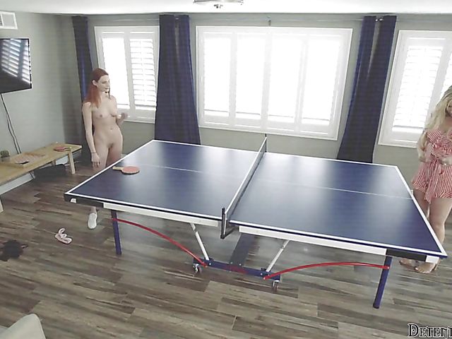 Naked sexy redhead Lacy Lennon is ready to take his prick