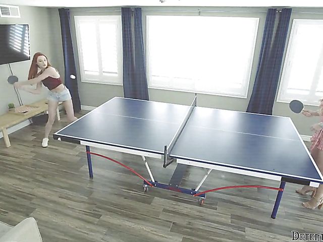 Naked sexy redhead Lacy Lennon is ready to take his prick