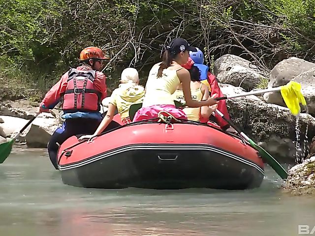 Outdoor anal with sporty european and asian babes by Private