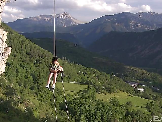 Outdoor anal with sporty european and asian babes by Private