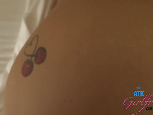 Bella Rose - Fucking his lovely girlfriend's pierced pussy POV