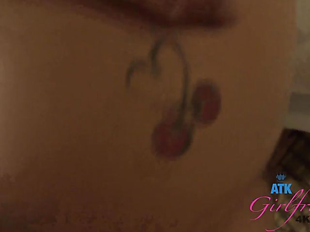 Bella Rose - Fucking his lovely girlfriend's pierced pussy POV