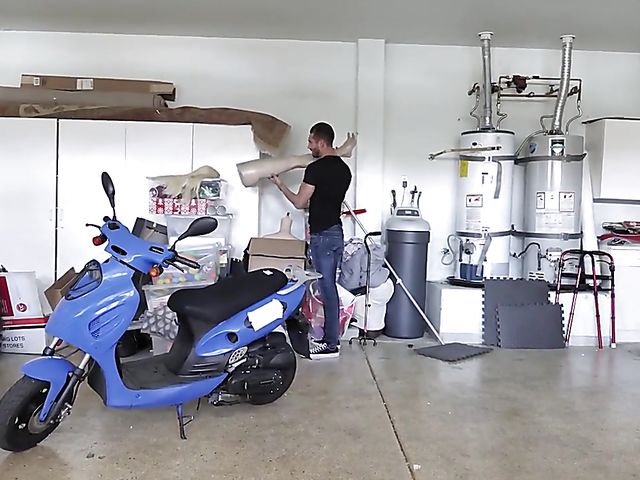 His mannequin sex fantasies become real with pale skin blonde MILF Natasha James