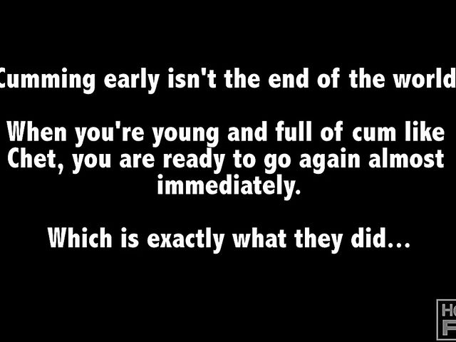 Couple teen sex in bed featuring Chet Riley And Kendall James 