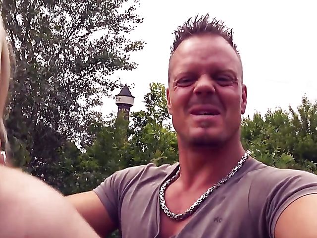 Crazy public sex in the streets with naughty blonde Arteya