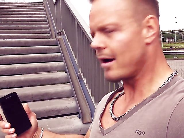 Crazy public sex in the streets with naughty blonde Arteya